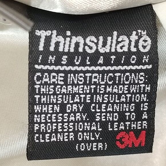 Wilsons Leather Pelle Leather Trench Coat Womens Small Black Thinulate Liner - Picture 15 of 15